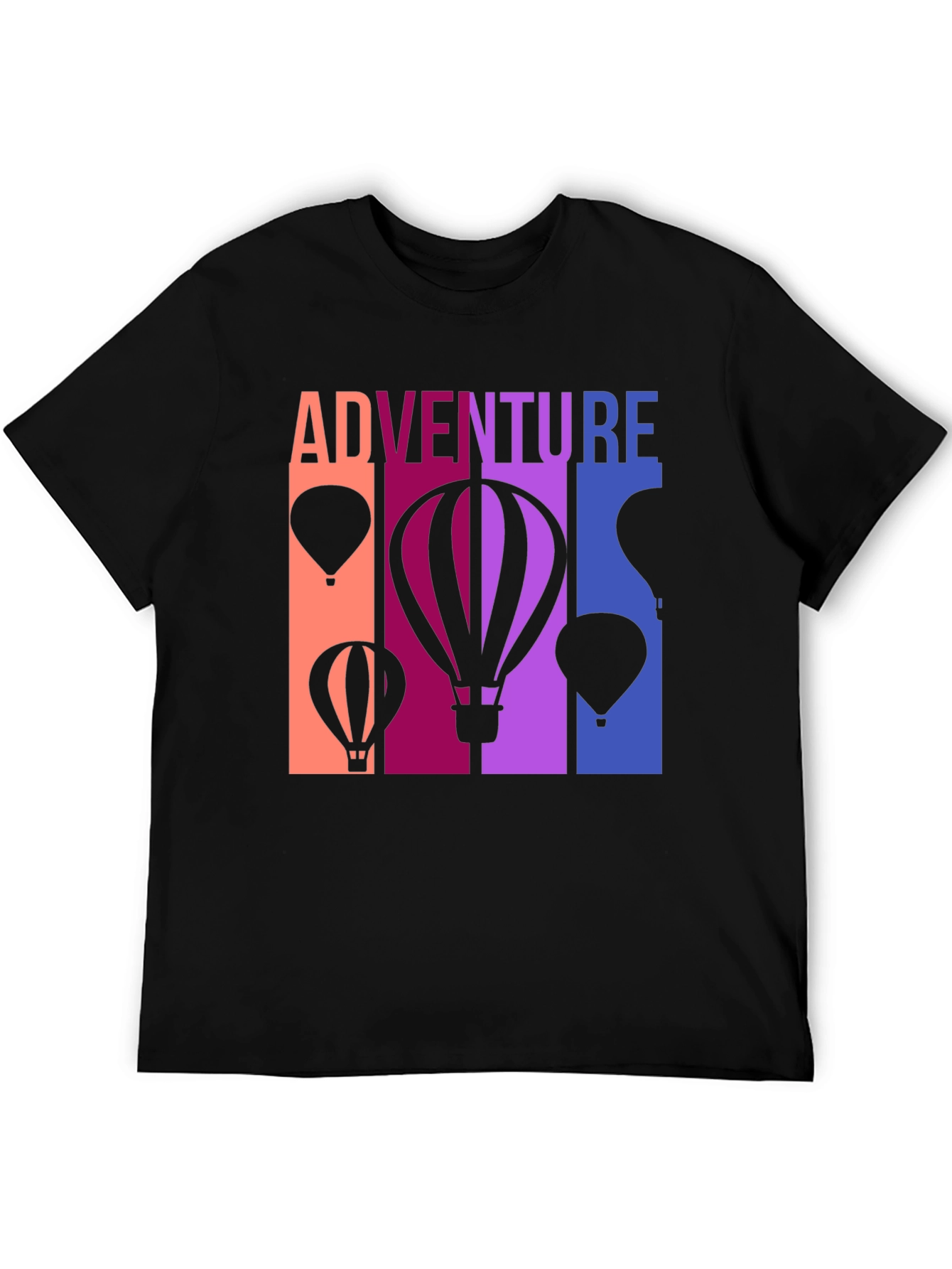 Adventure Hot Air Balloon Graphic Tee