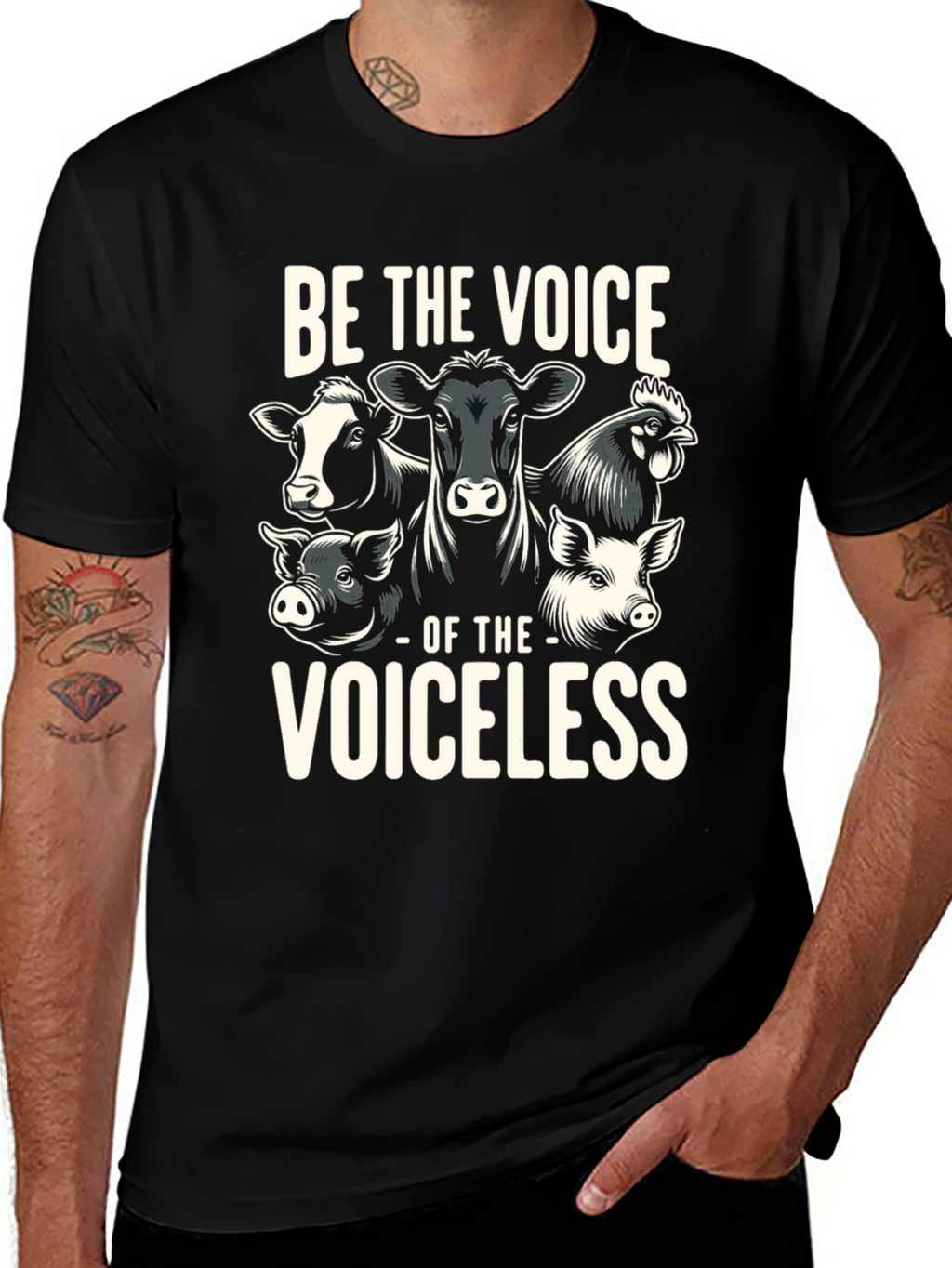 Be the Voice Vegan Graphic Tee