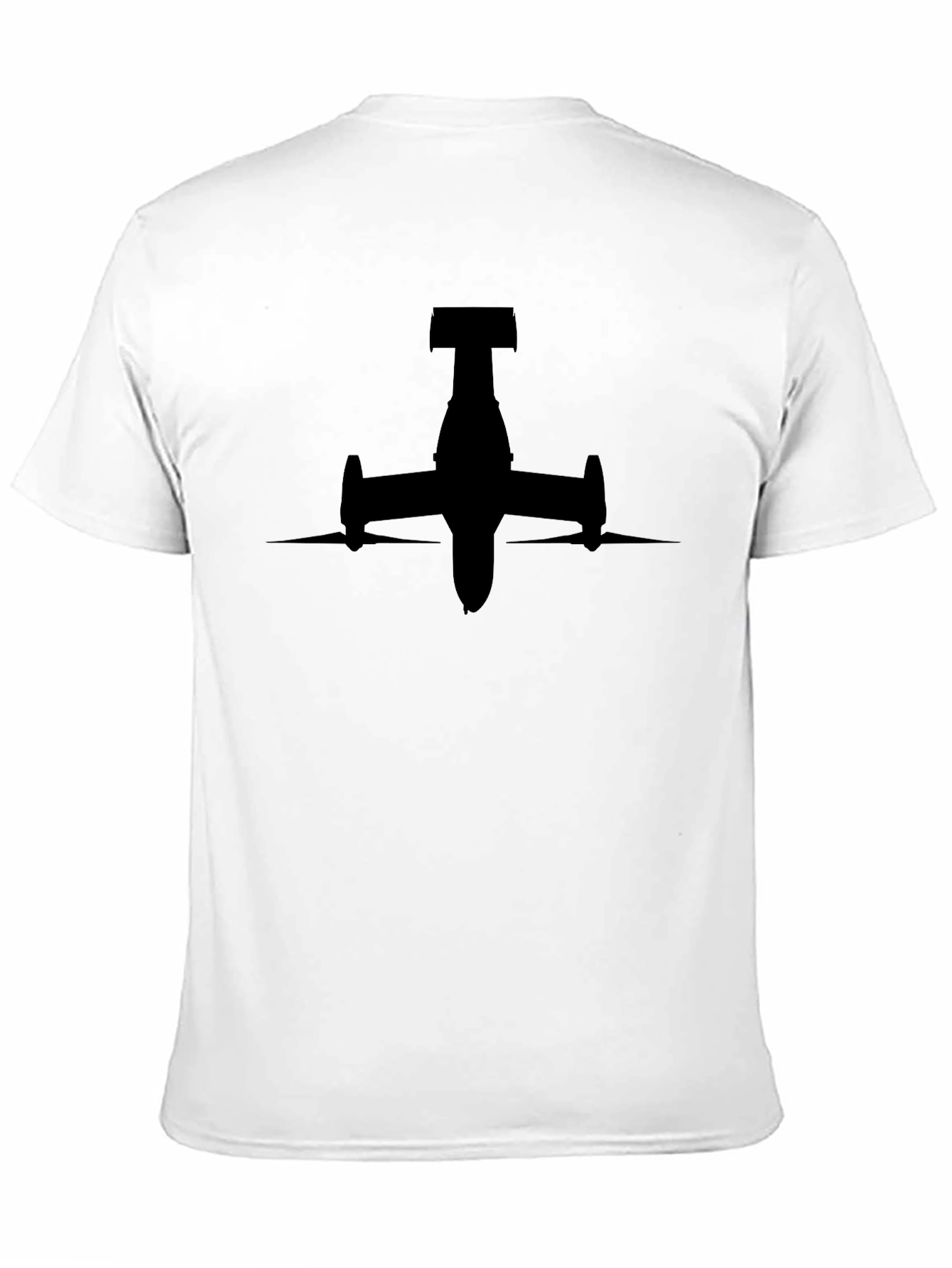 Black Jet Graphic Tee - Stylish & Unique Design