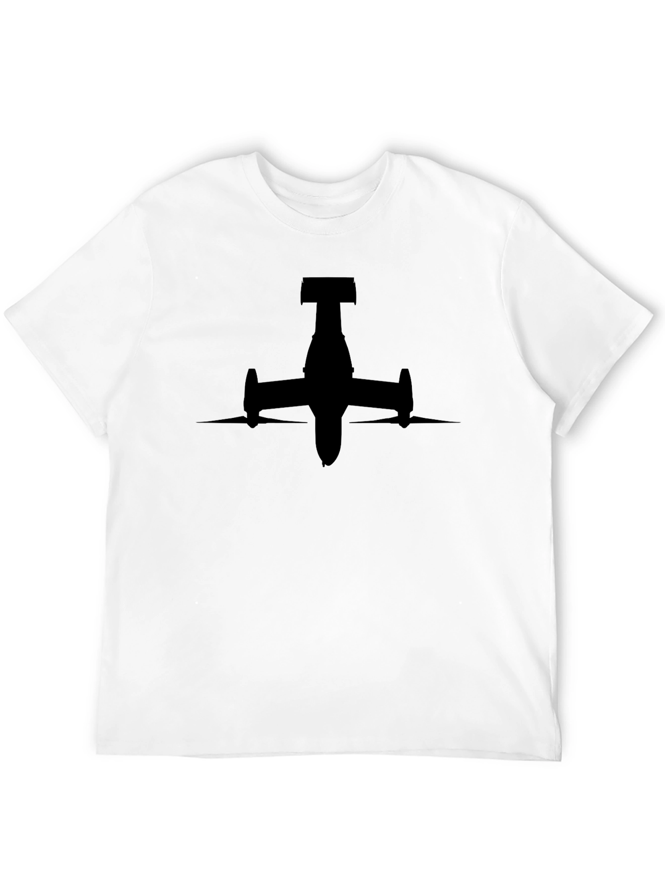 Black Jet Graphic Tee - Stylish & Unique Design