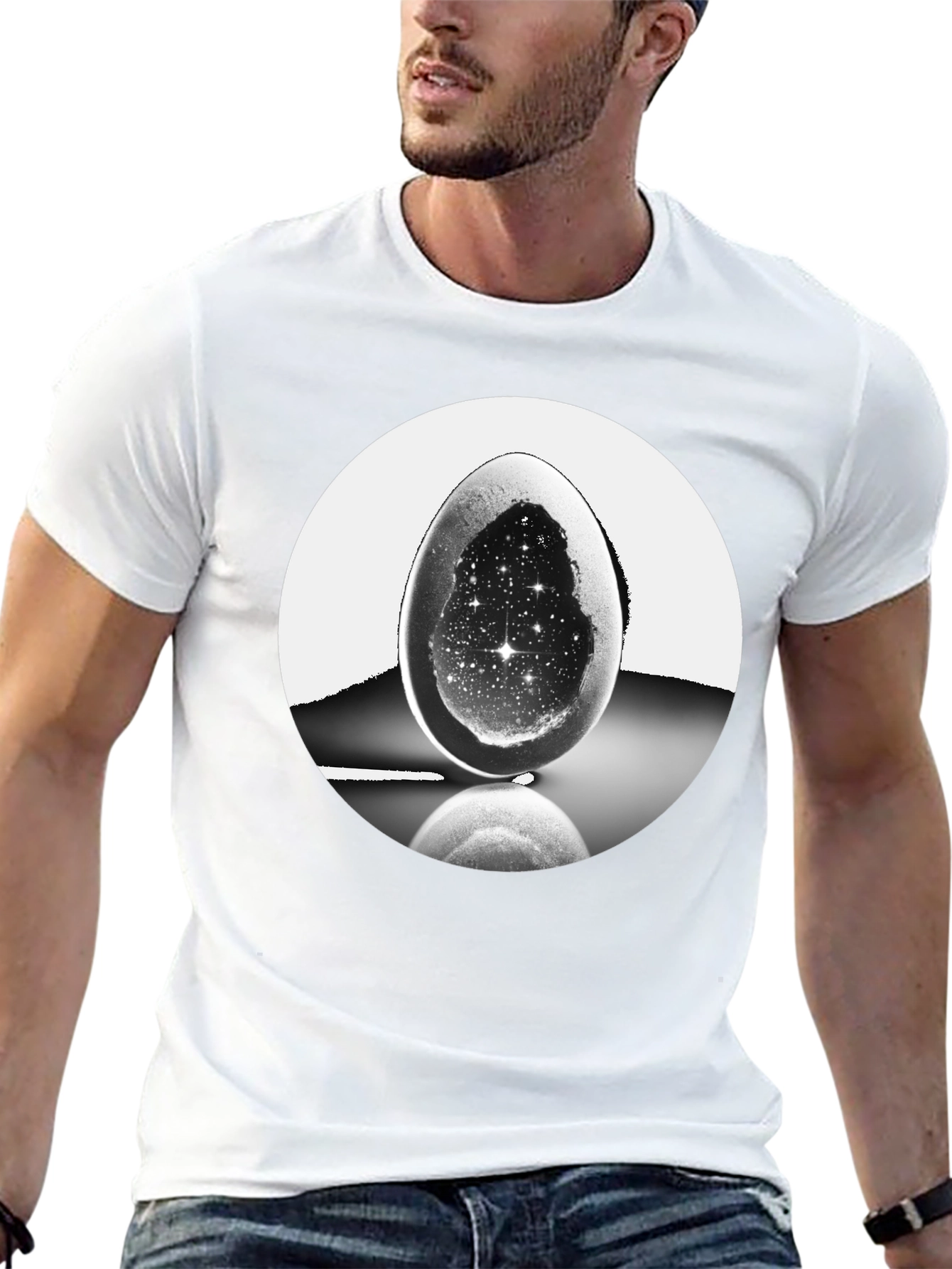 Egg Galaxy Graphic Tee