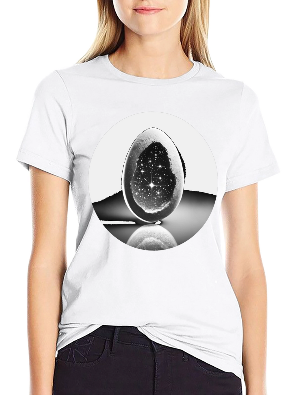 Egg Galaxy Graphic Tee