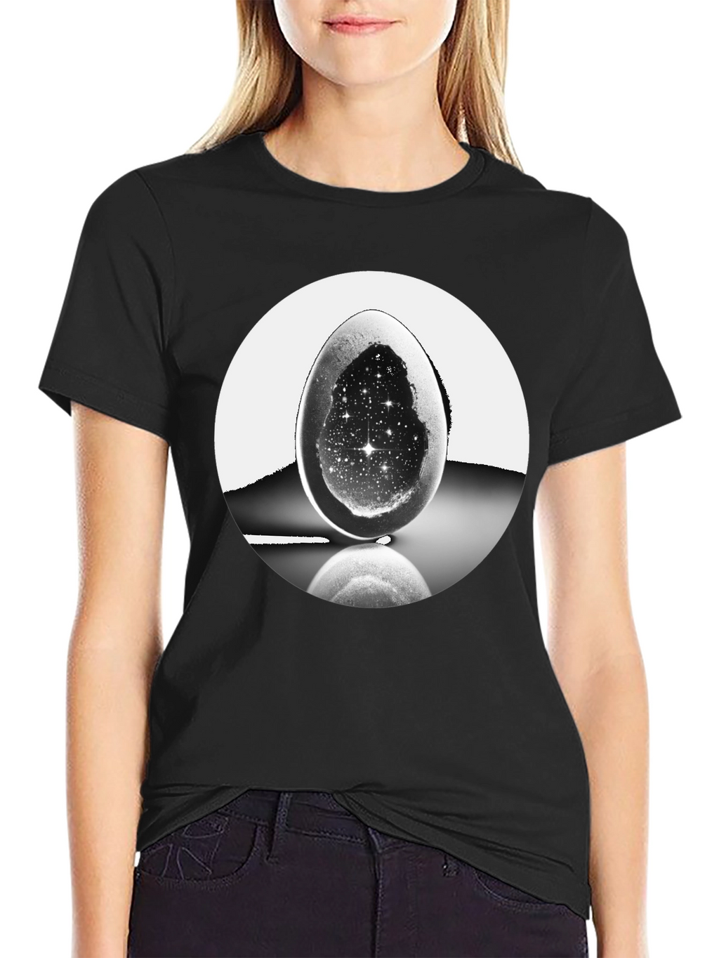 Egg Galaxy Graphic Tee