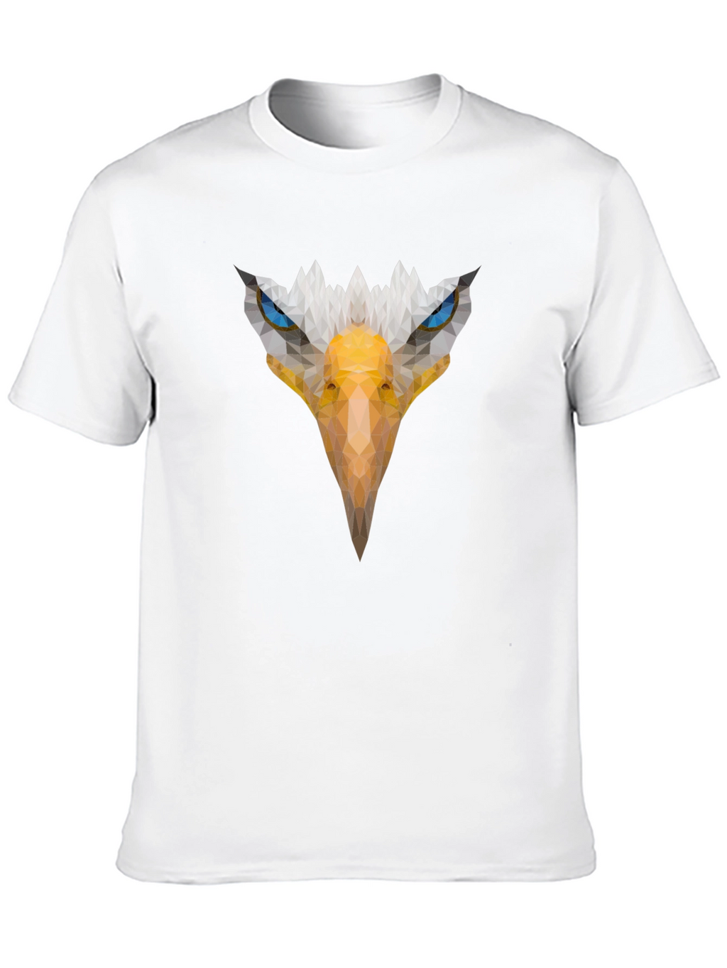 Eagle Graphic Print Mens Black T-Shirt