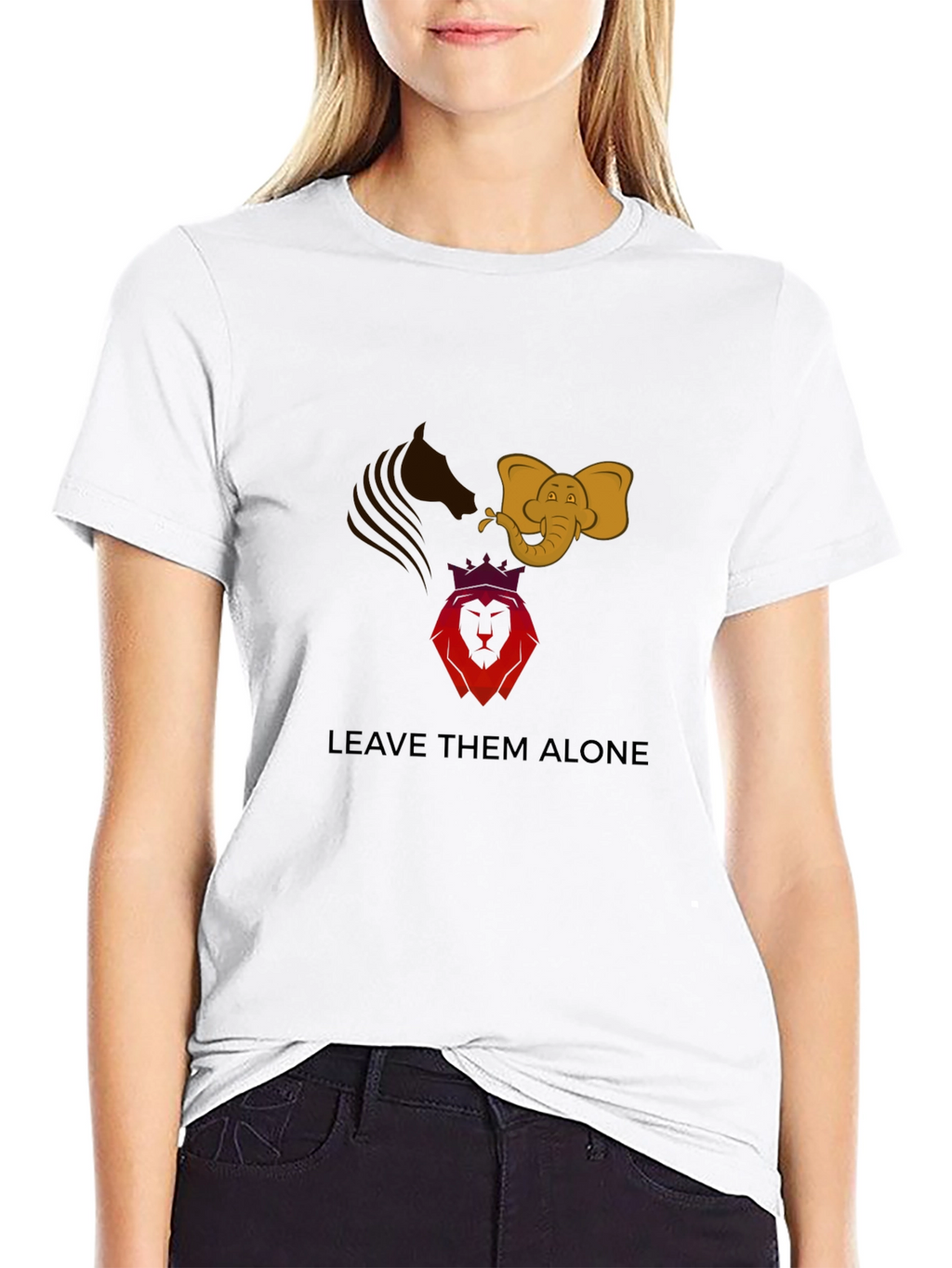 Leave Them Alone Graphic Tee