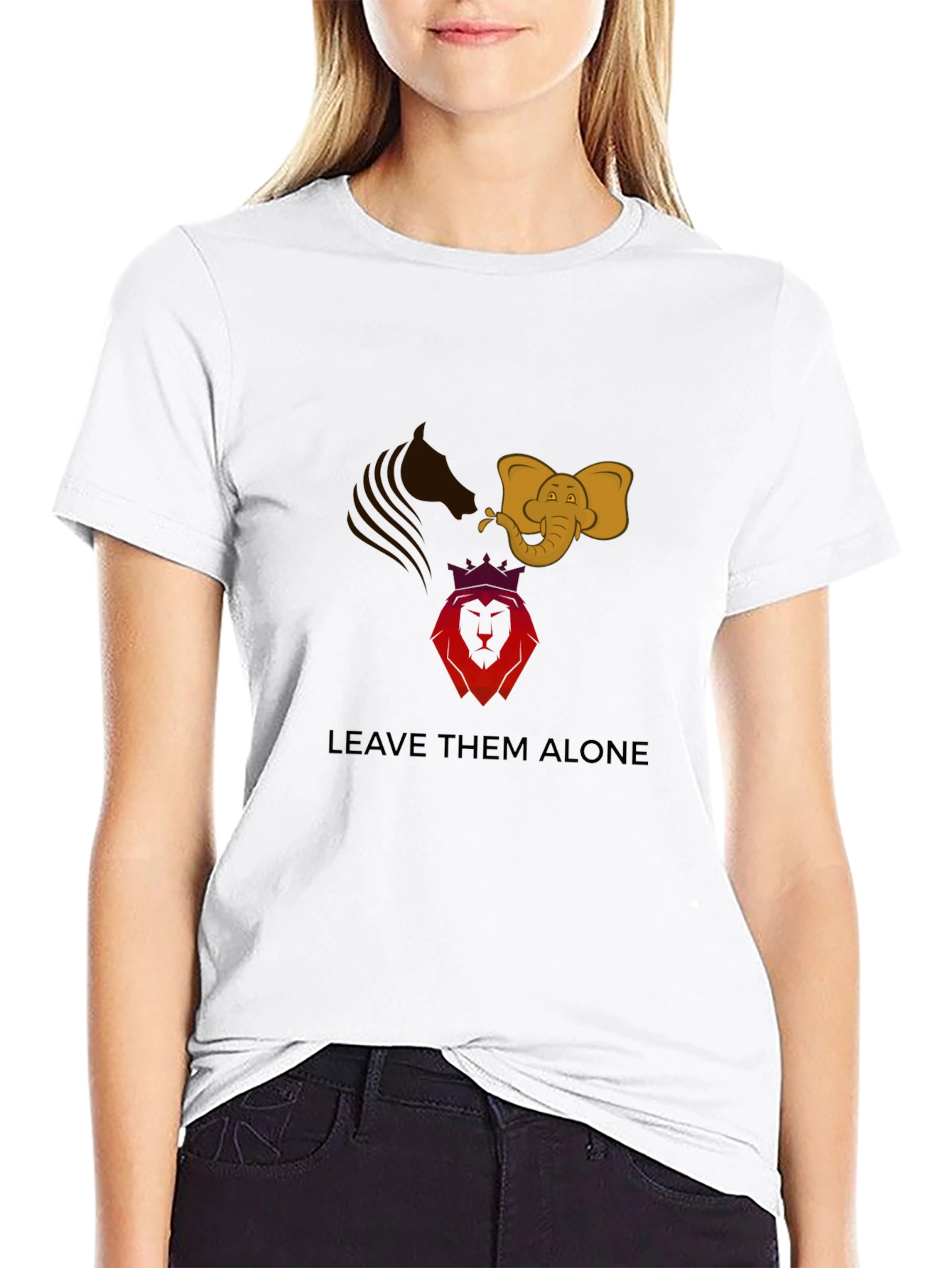 Leave Them Alone Graphic Tee