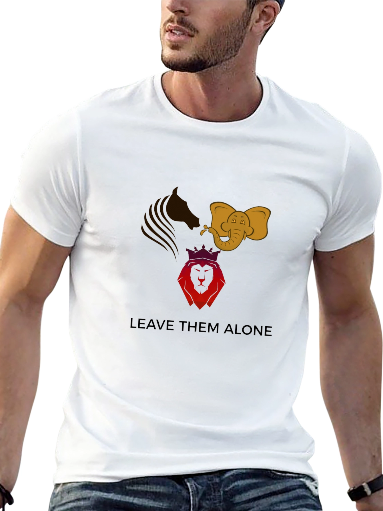 Leave Them Alone Graphic Tee