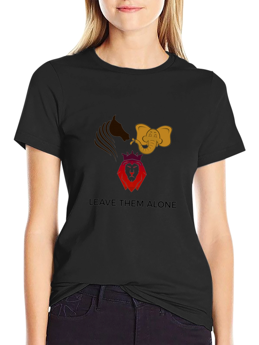 Leave Them Alone Graphic Tee