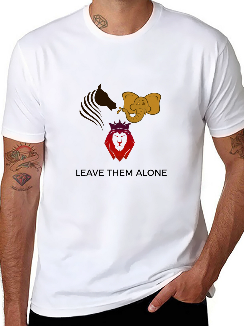 Leave Them Alone Graphic Tee