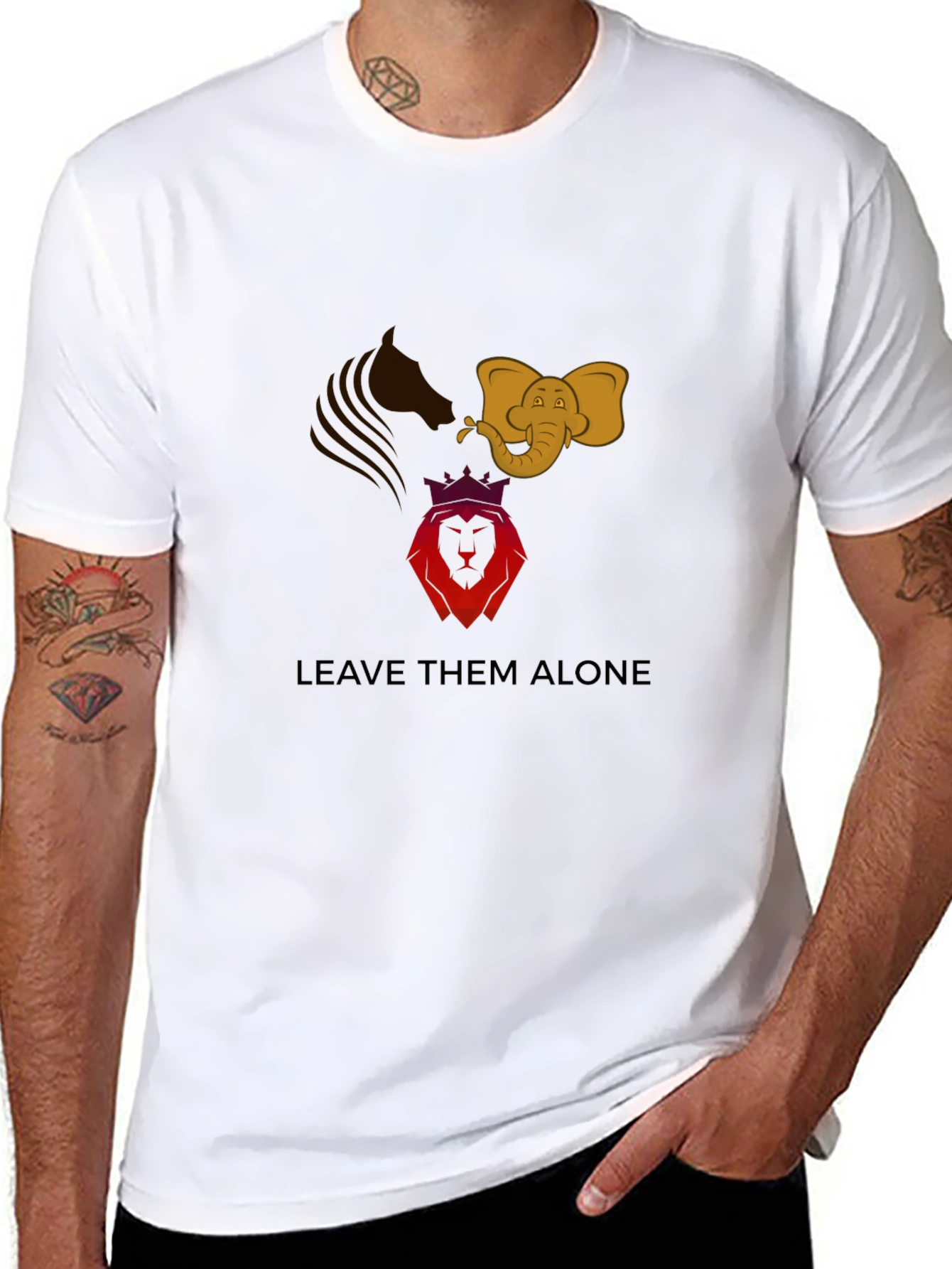 Leave Them Alone Graphic Tee