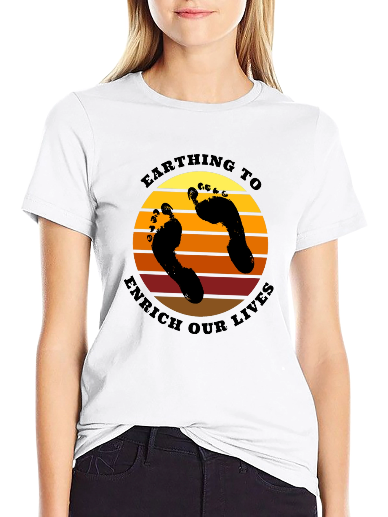 Earthing to Enrich Our Lives Graphic Tee