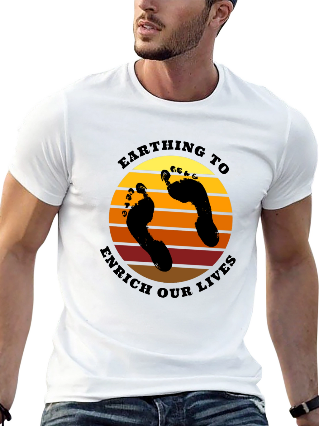 Earthing to Enrich Our Lives Graphic Tee