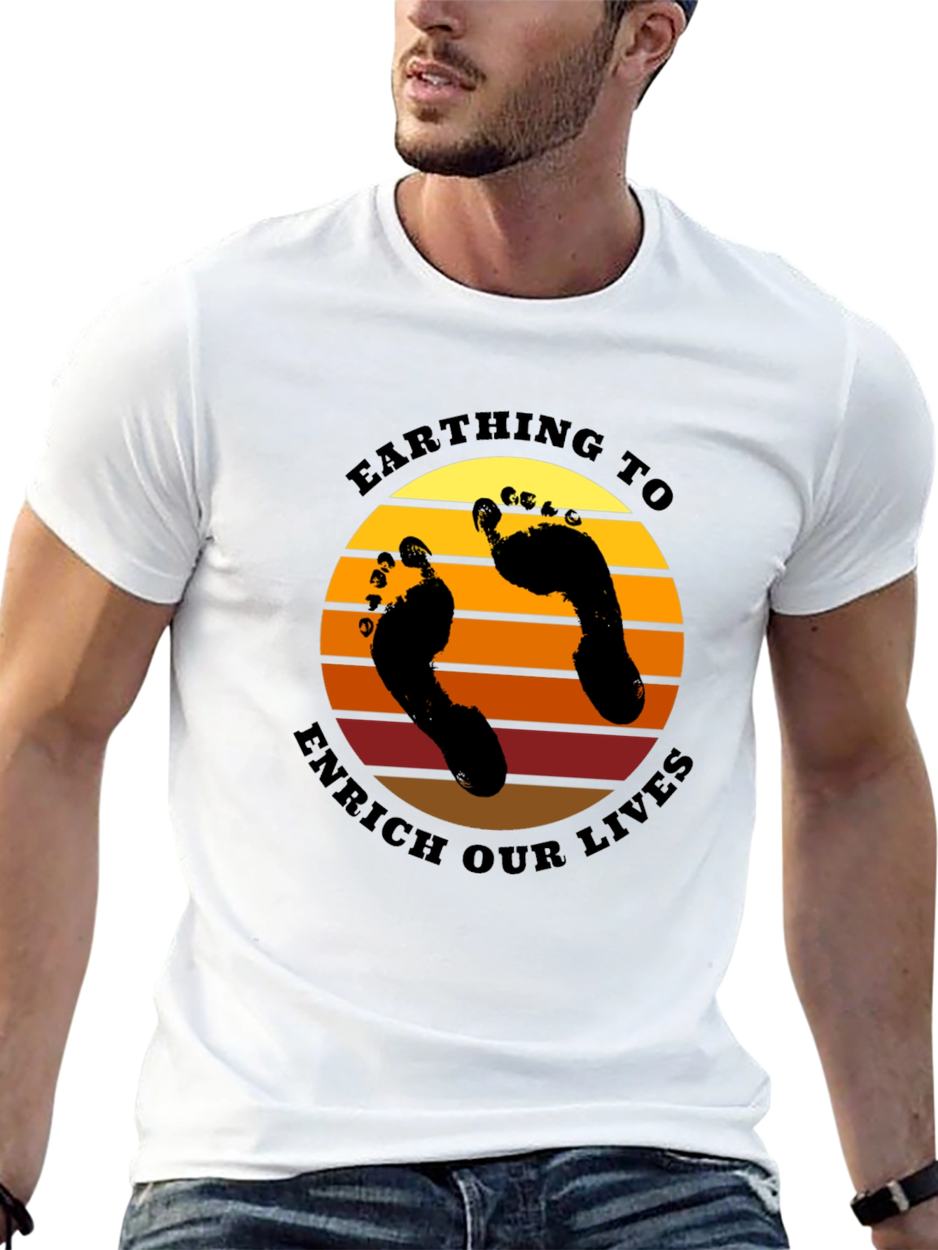 Earthing to Enrich Our Lives Graphic Tee