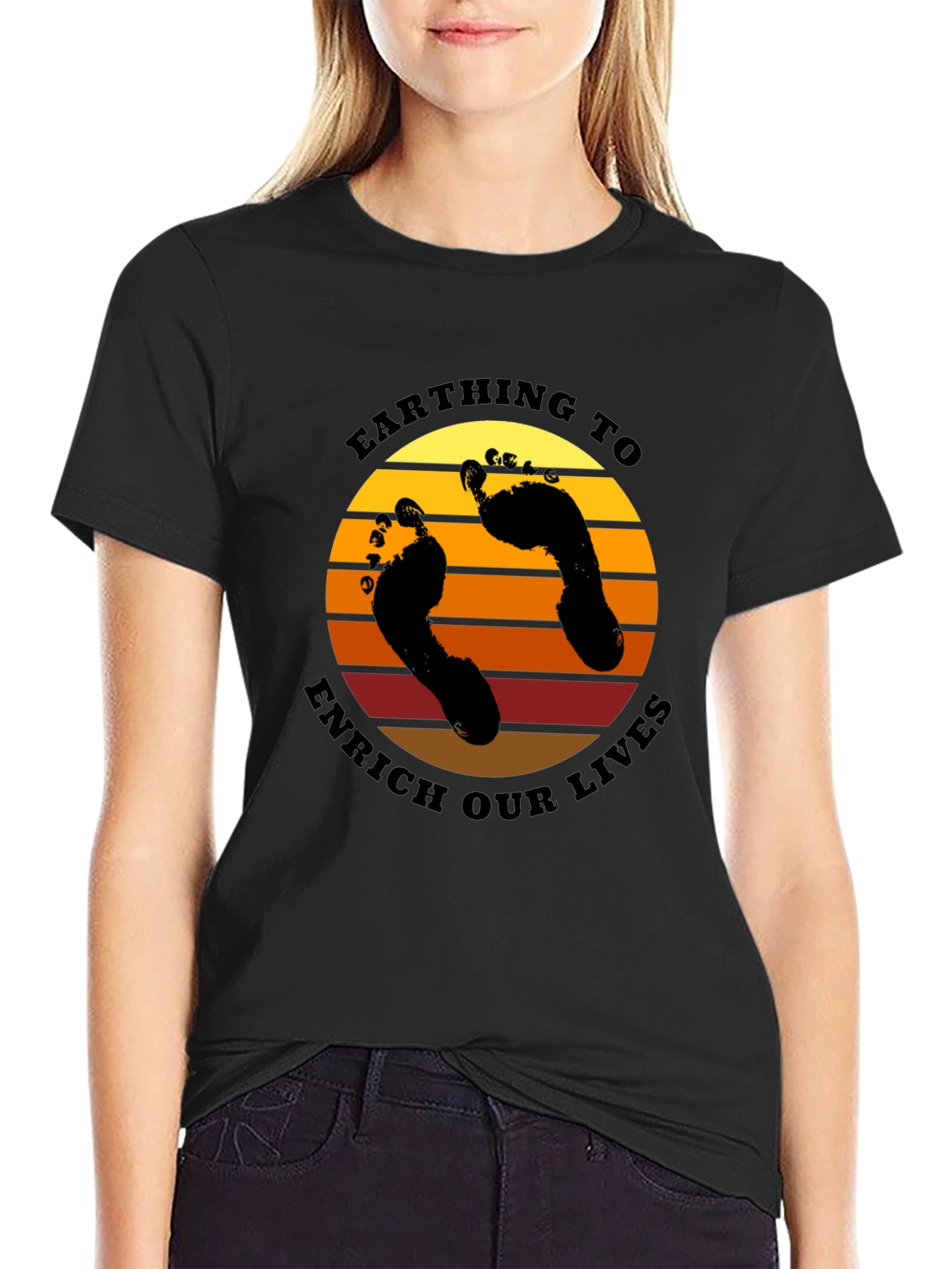 Earthing to Enrich Our Lives Graphic Tee