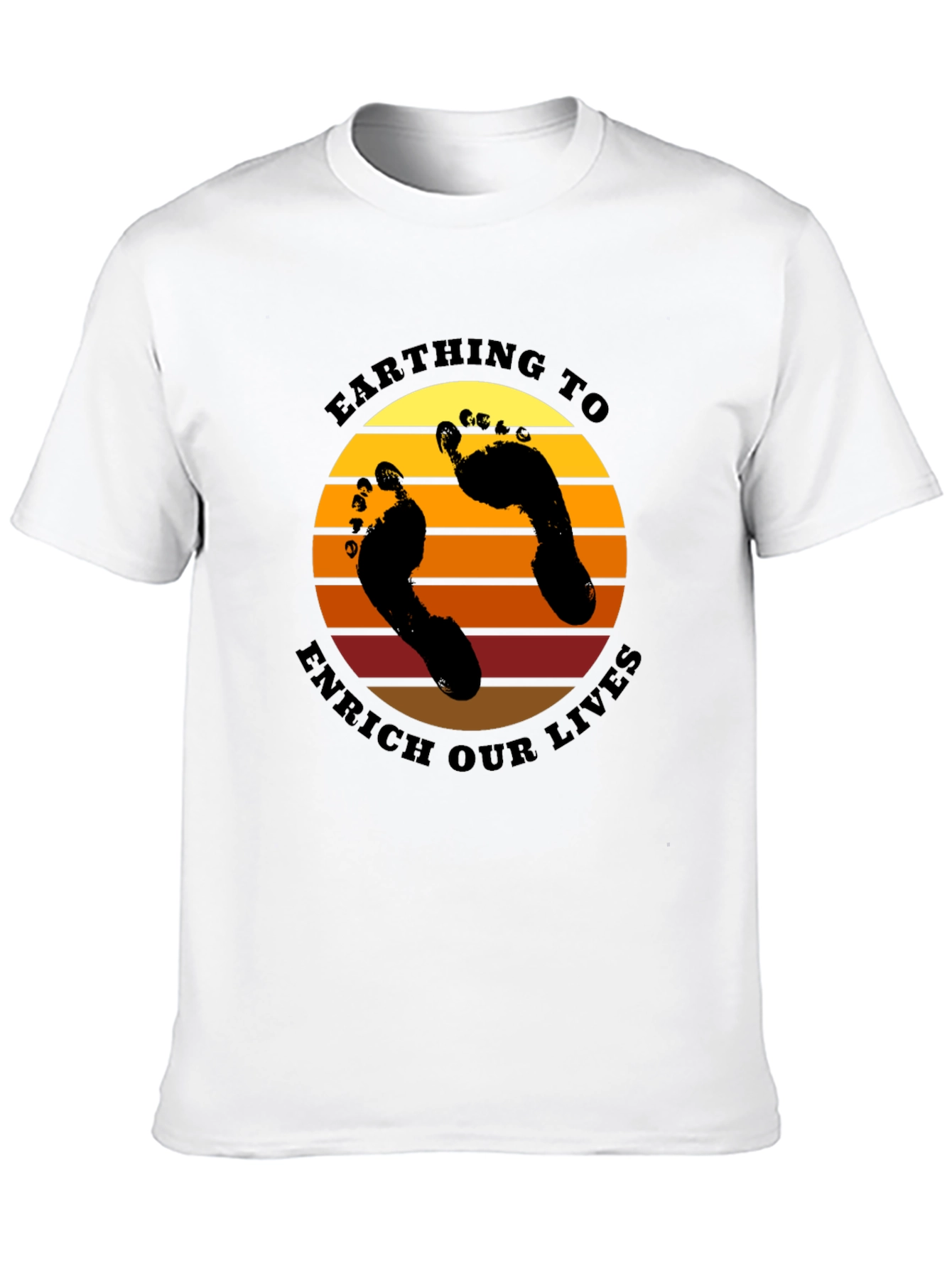 Earthing to Enrich Our Lives Graphic Tee