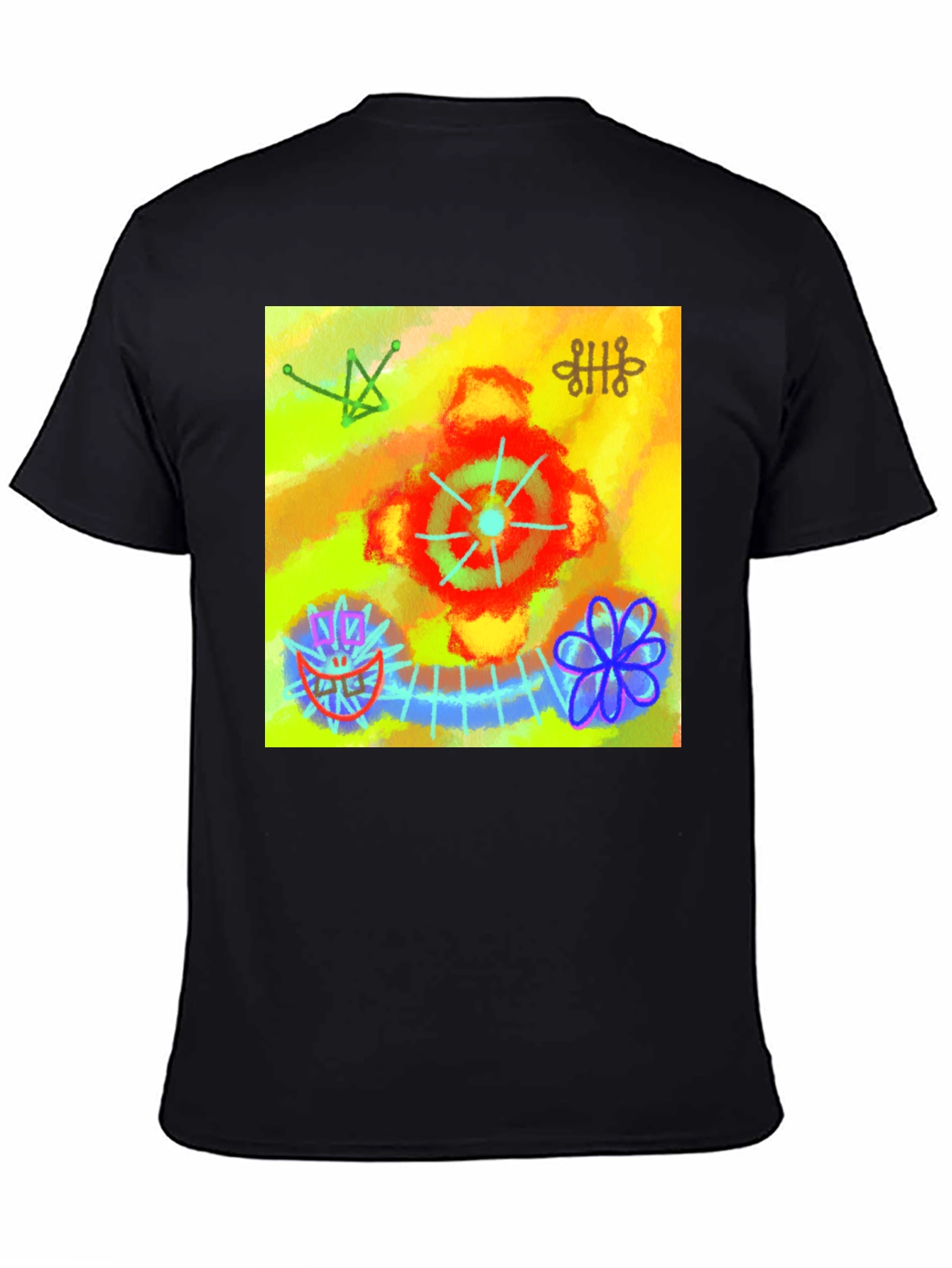 Abstract Art Graphic Tee - Unique Design