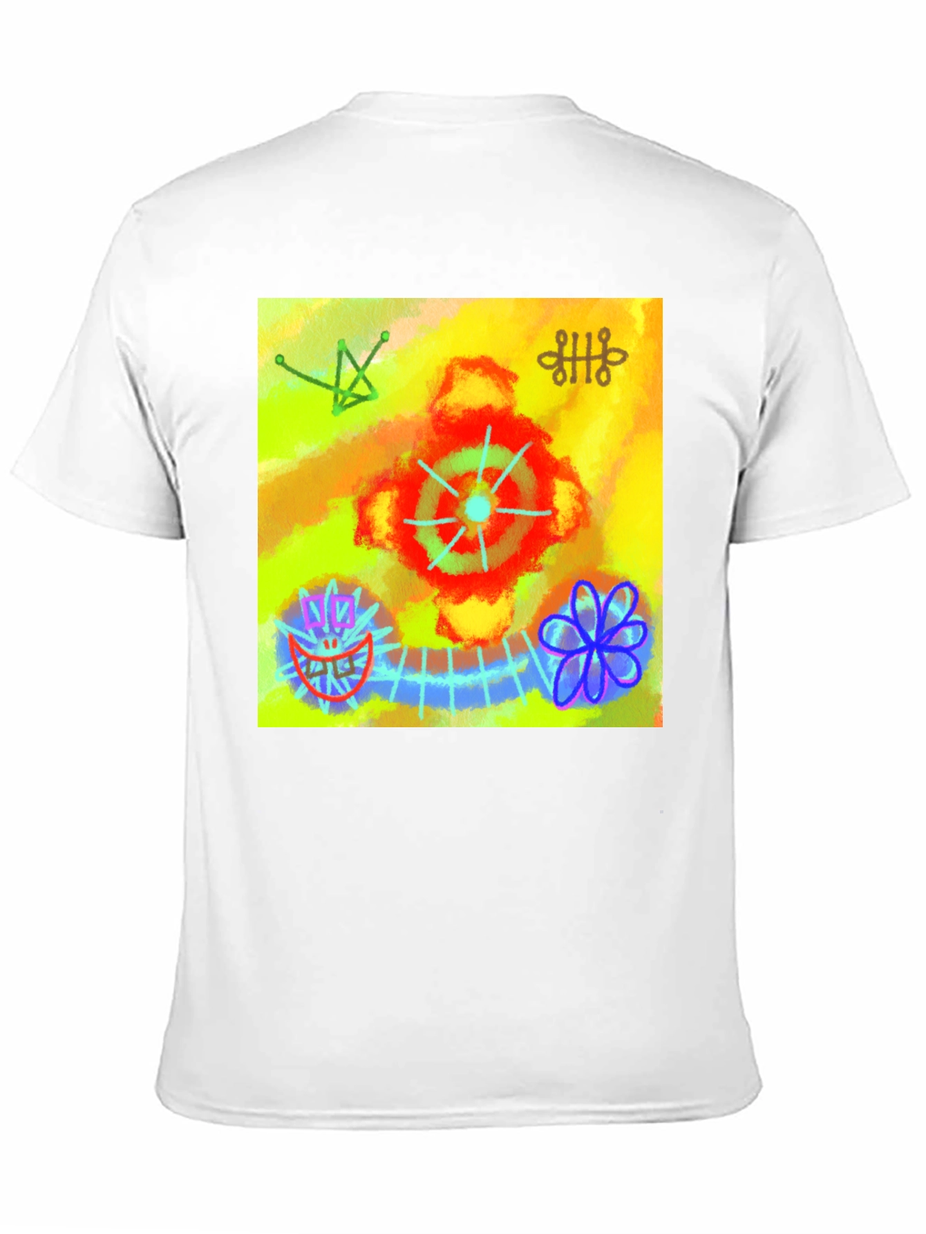 Abstract Art Graphic Tee - Unique Design