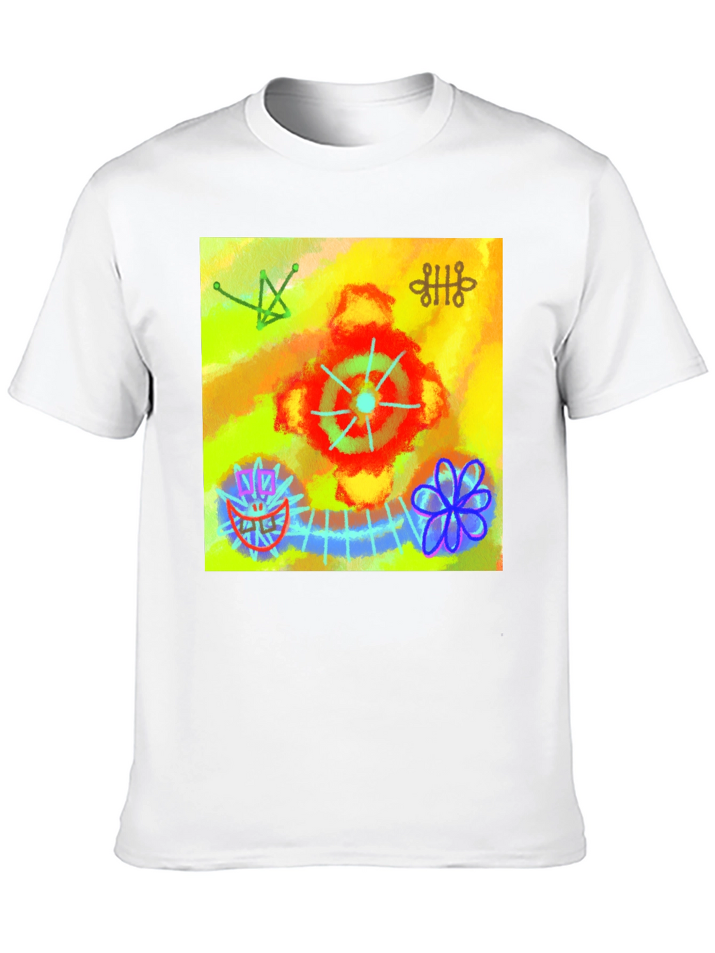Abstract Art Graphic Tee - Unique Design