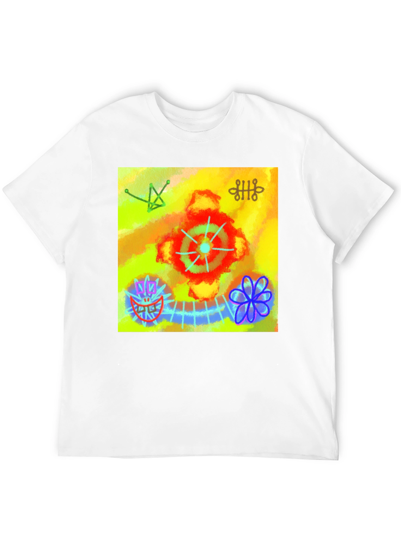 Abstract Art Graphic Tee - Unique Design