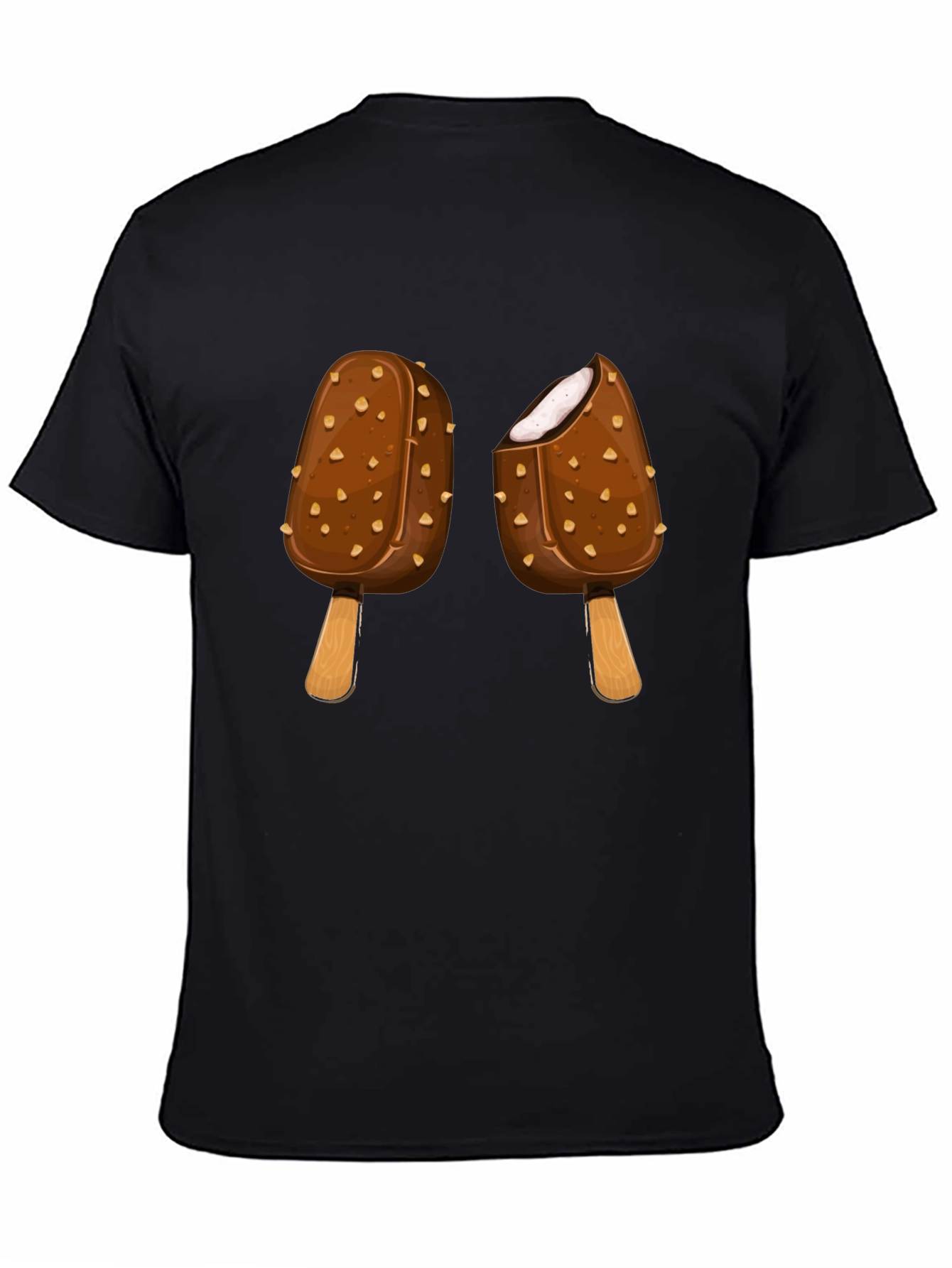 Chocolate Ice Cream T-Shirt - Fun Graphic Tee