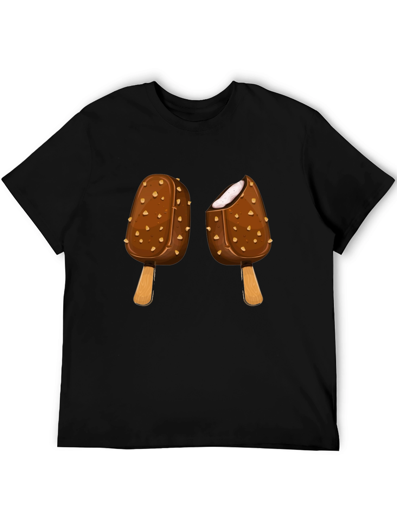 Chocolate Ice Cream T-Shirt - Fun Graphic Tee