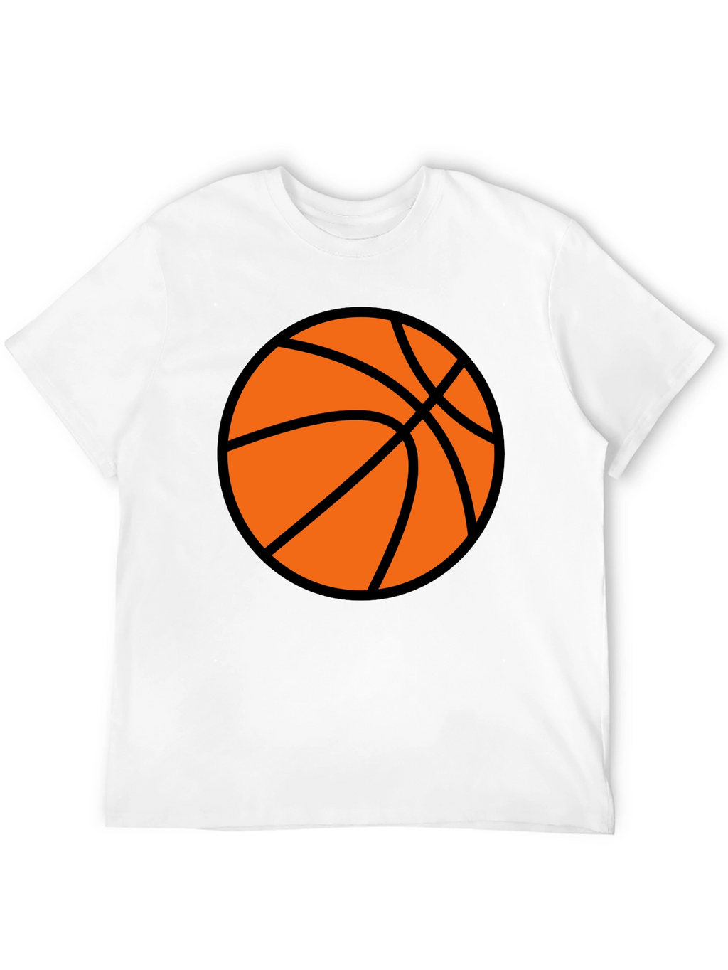 Basketball Graphic Black T-Shirt