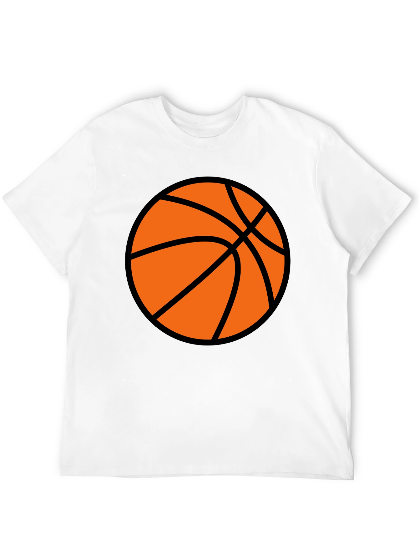 Basketball Graphic Black T-Shirt