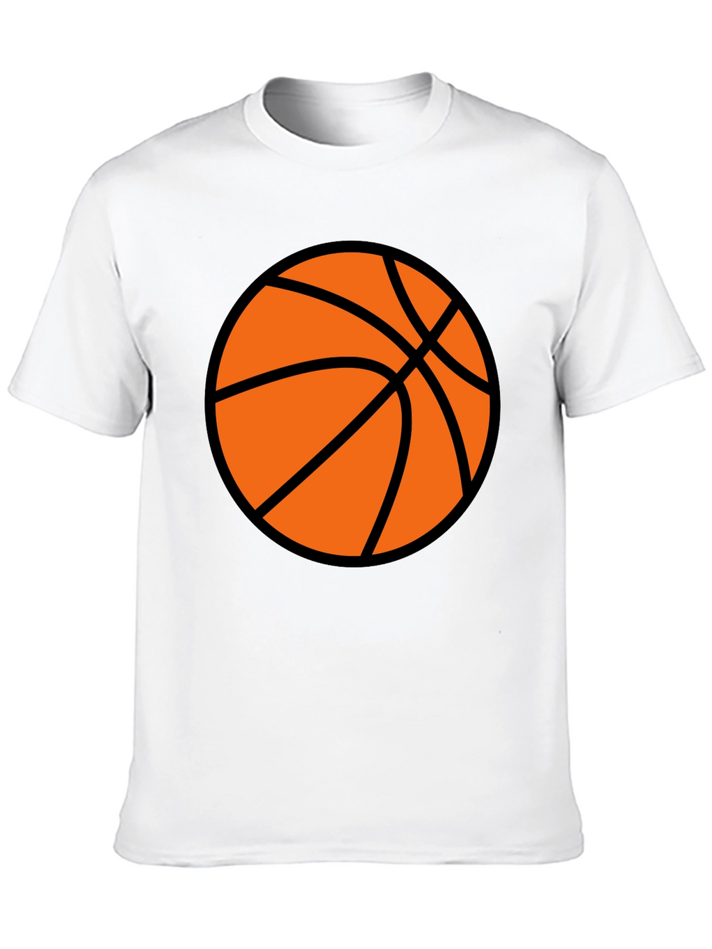 Basketball Graphic Black T-Shirt