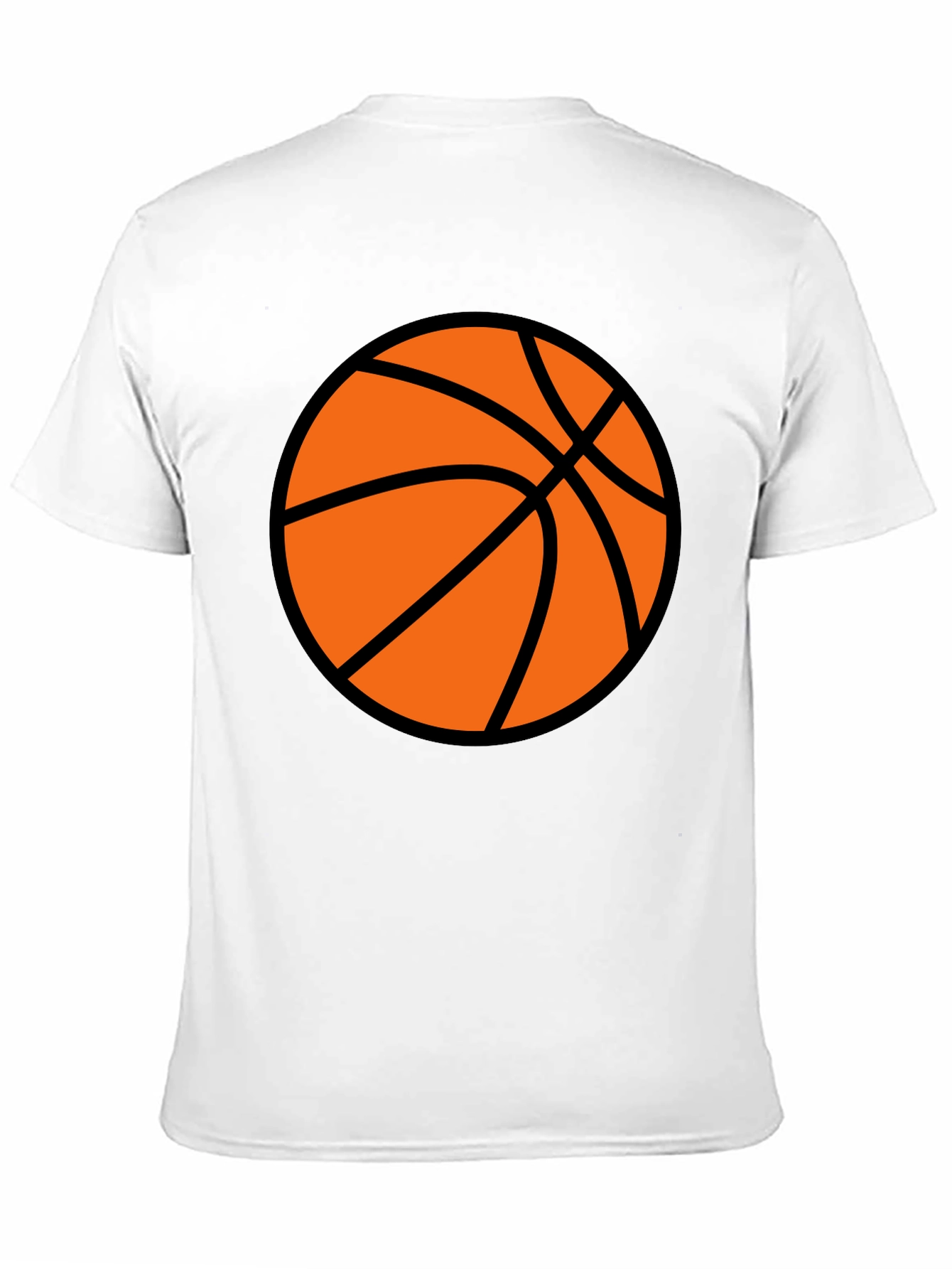 Basketball Graphic Black T-Shirt