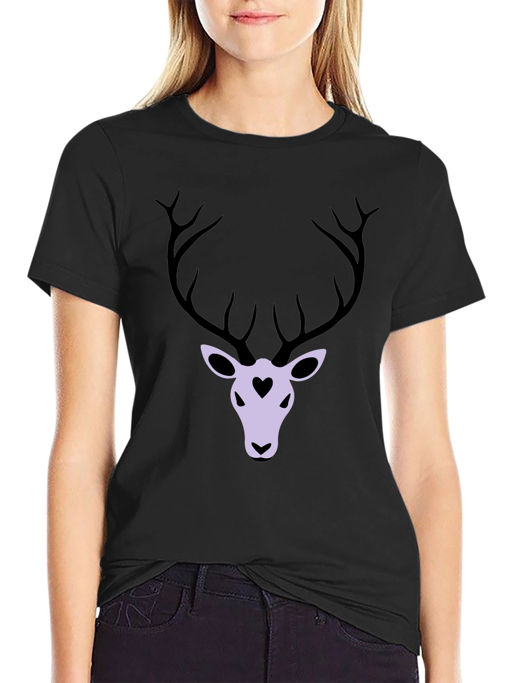 Deer Heart T-Shirt - Graphic Tee