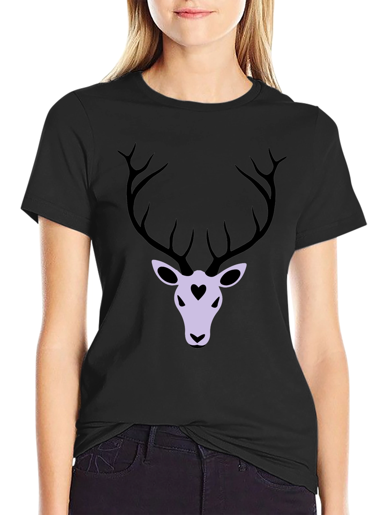 Deer Heart T-Shirt - Graphic Tee