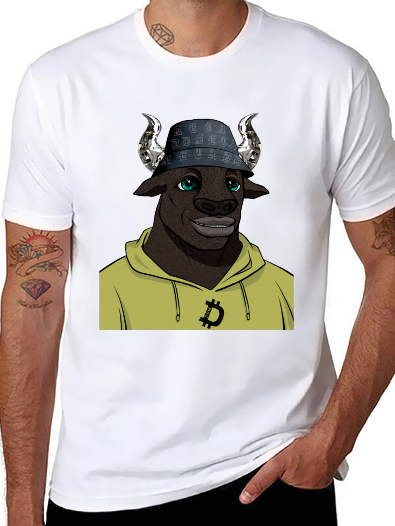 Bitcoin Bull T-Shirt - Crypto Investor Apparel