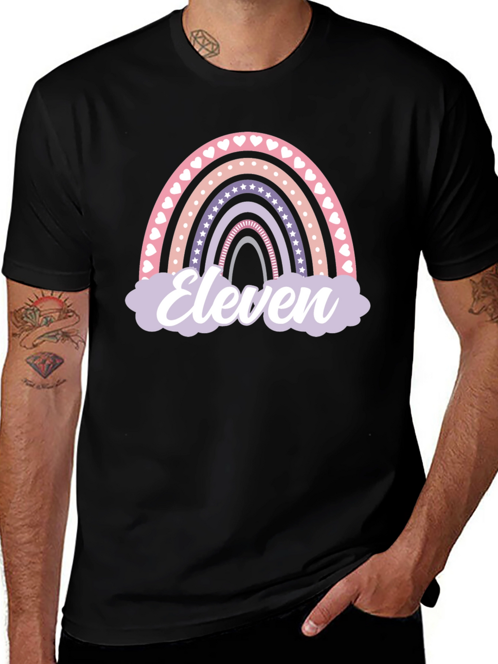 Eleven Rainbow Birthday T-Shirt