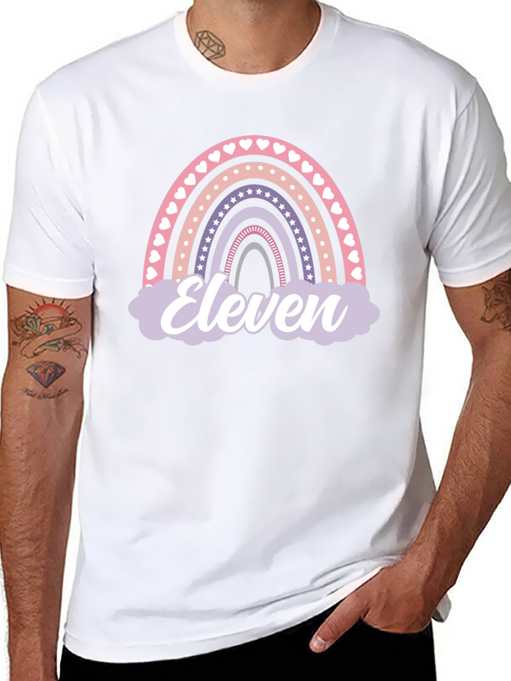 Eleven Rainbow Birthday T-Shirt