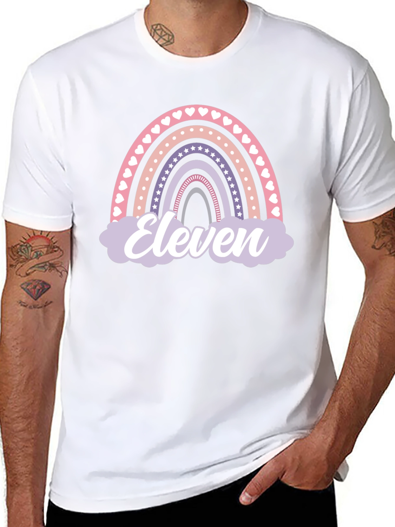 Eleven Rainbow Birthday T-Shirt