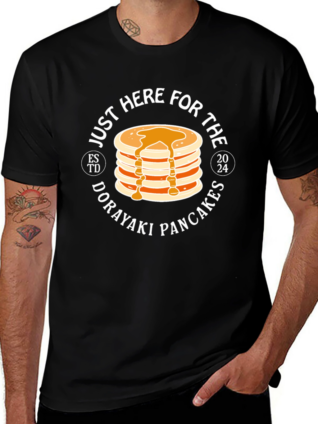 Dorayaki Pancakes Graphic T-Shirt
