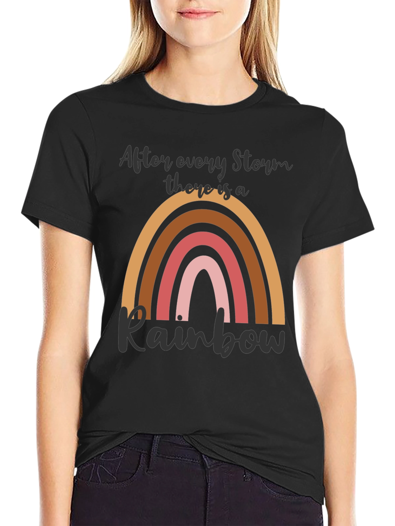 After Every Storm Rainbow Graphic Tee