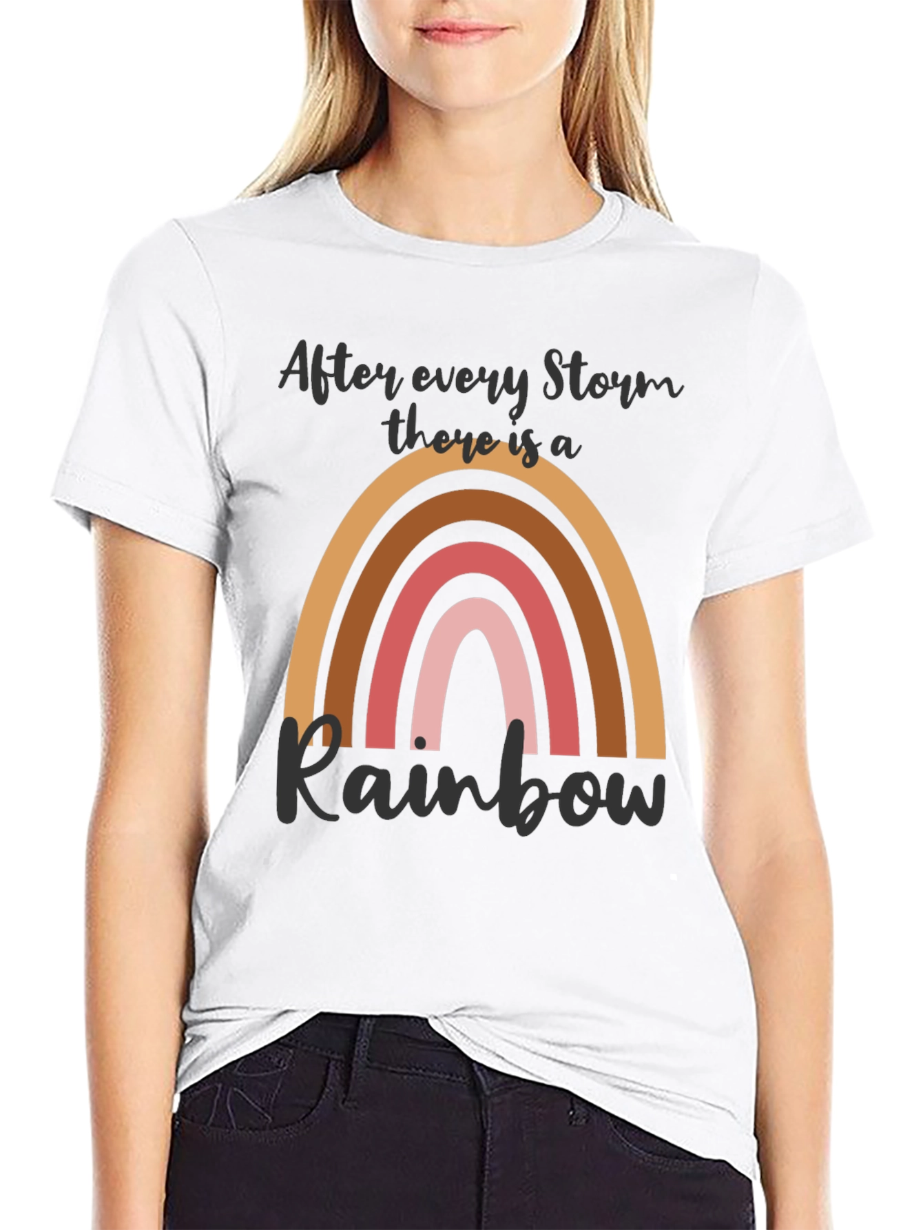 After Every Storm Rainbow Graphic Tee