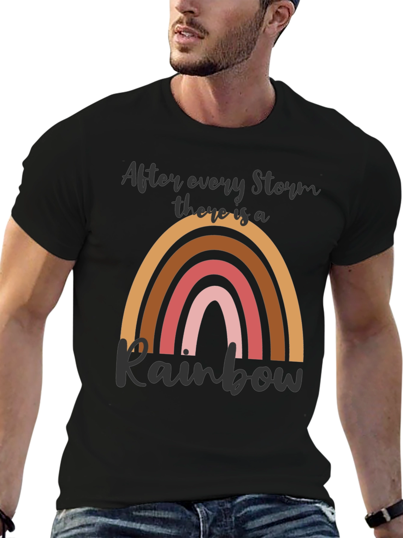 After Every Storm Rainbow Graphic Tee