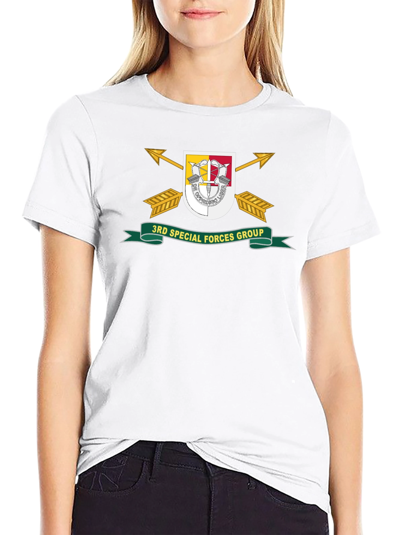 3rd Special Forces Group T-Shirt - Black