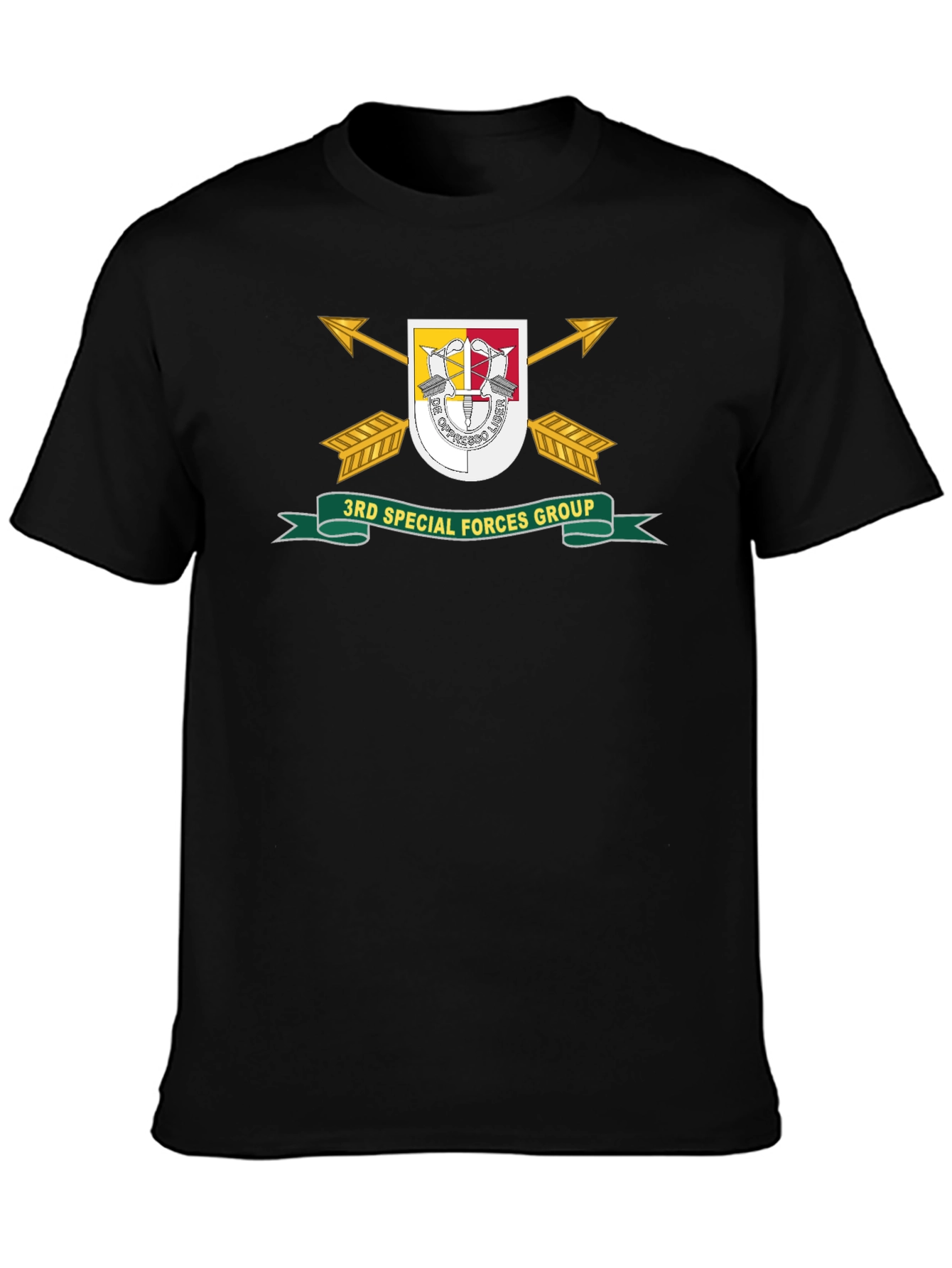 3rd Special Forces Group T-Shirt - Black