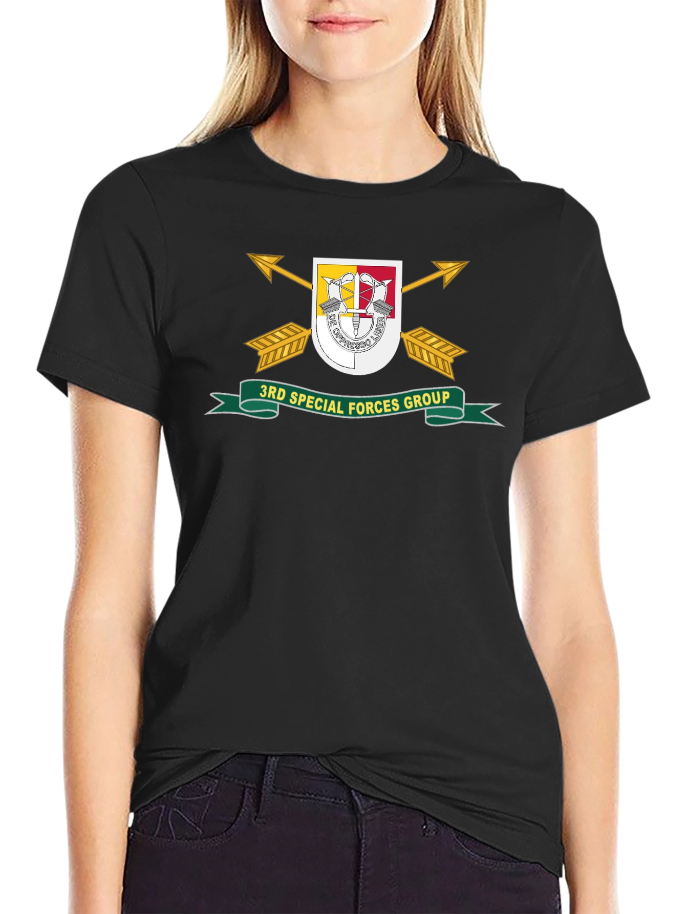 3rd Special Forces Group T-Shirt - Black