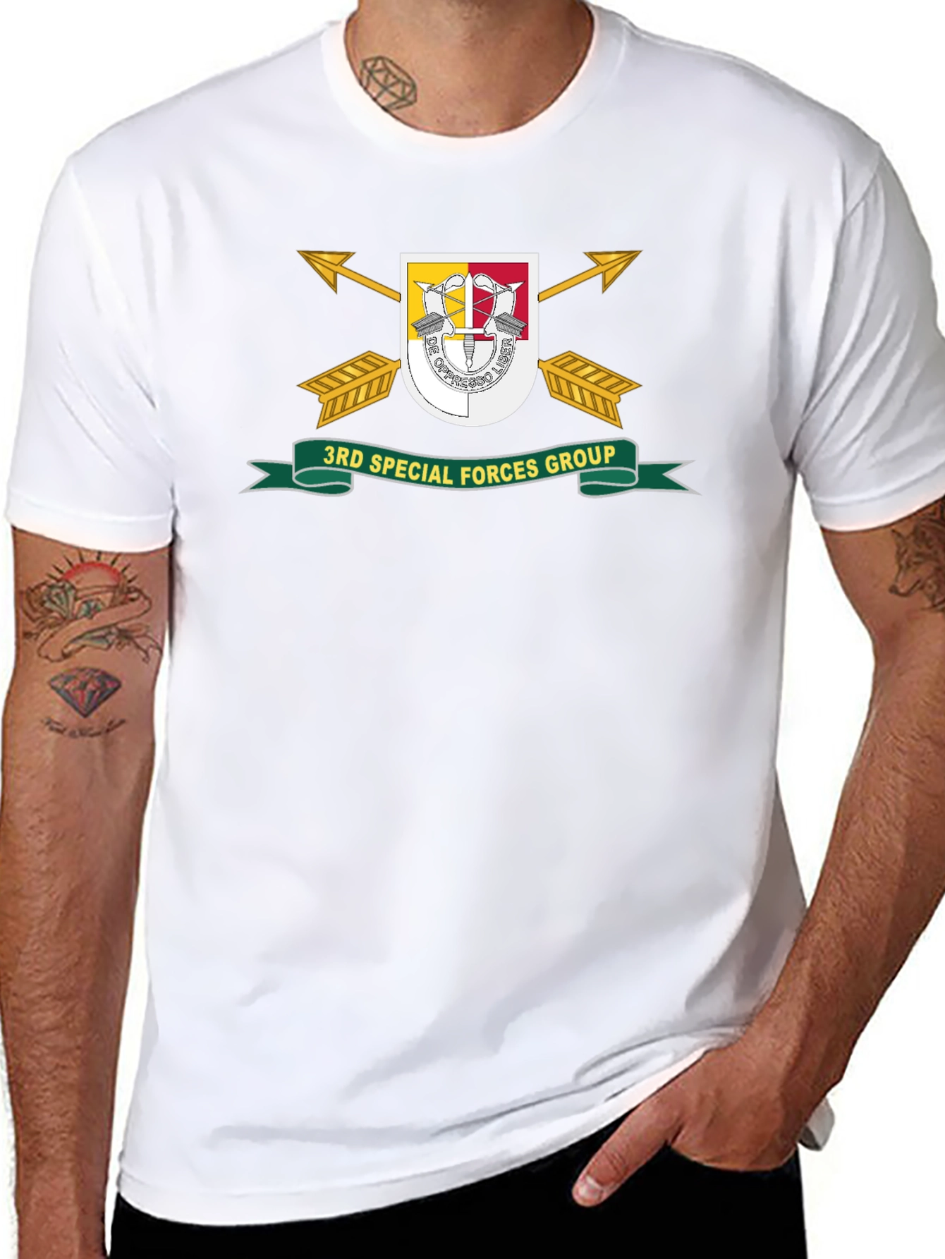 3rd Special Forces Group T-Shirt - Black