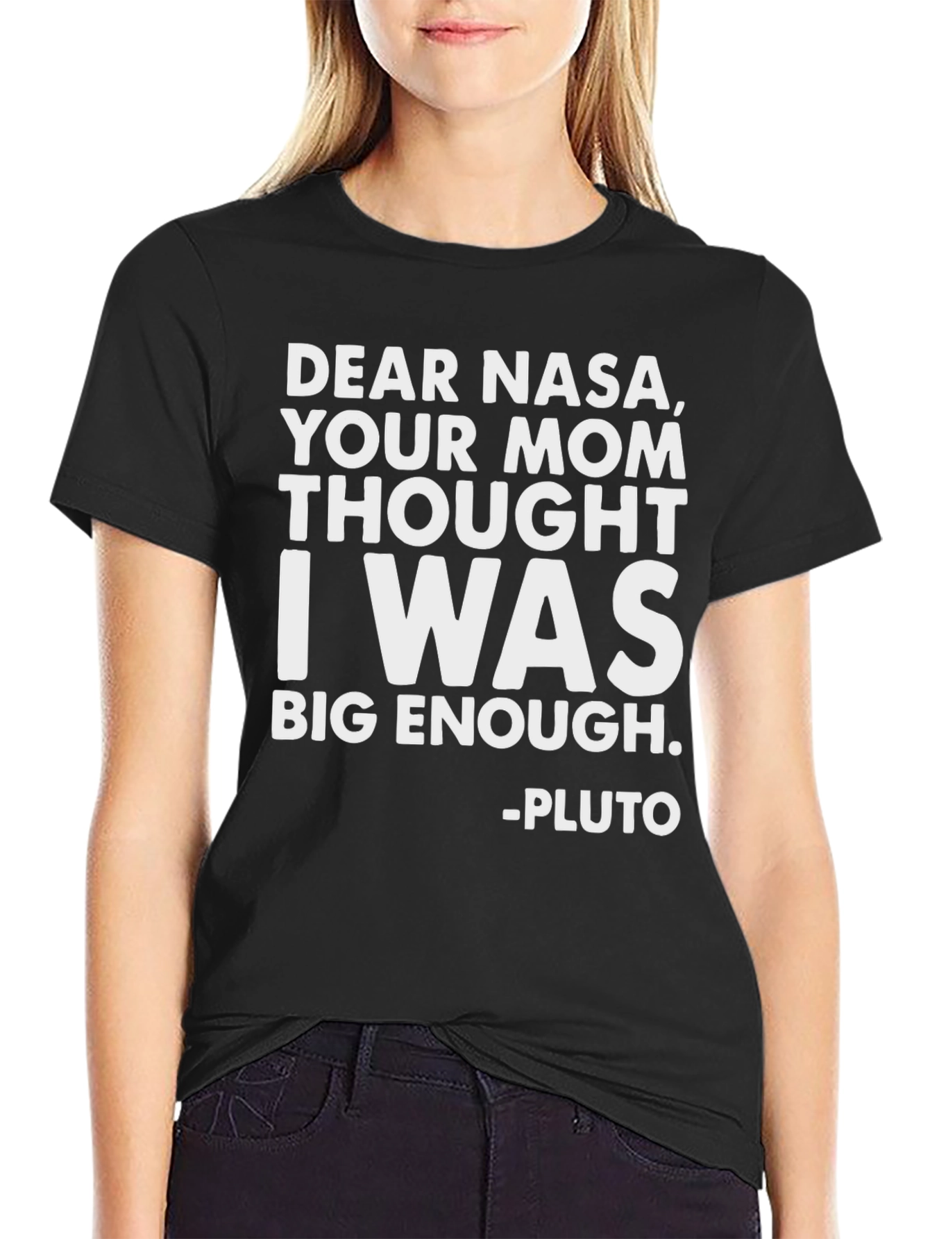 Dear NASA Pluto T-Shirt - Funny Space Tee