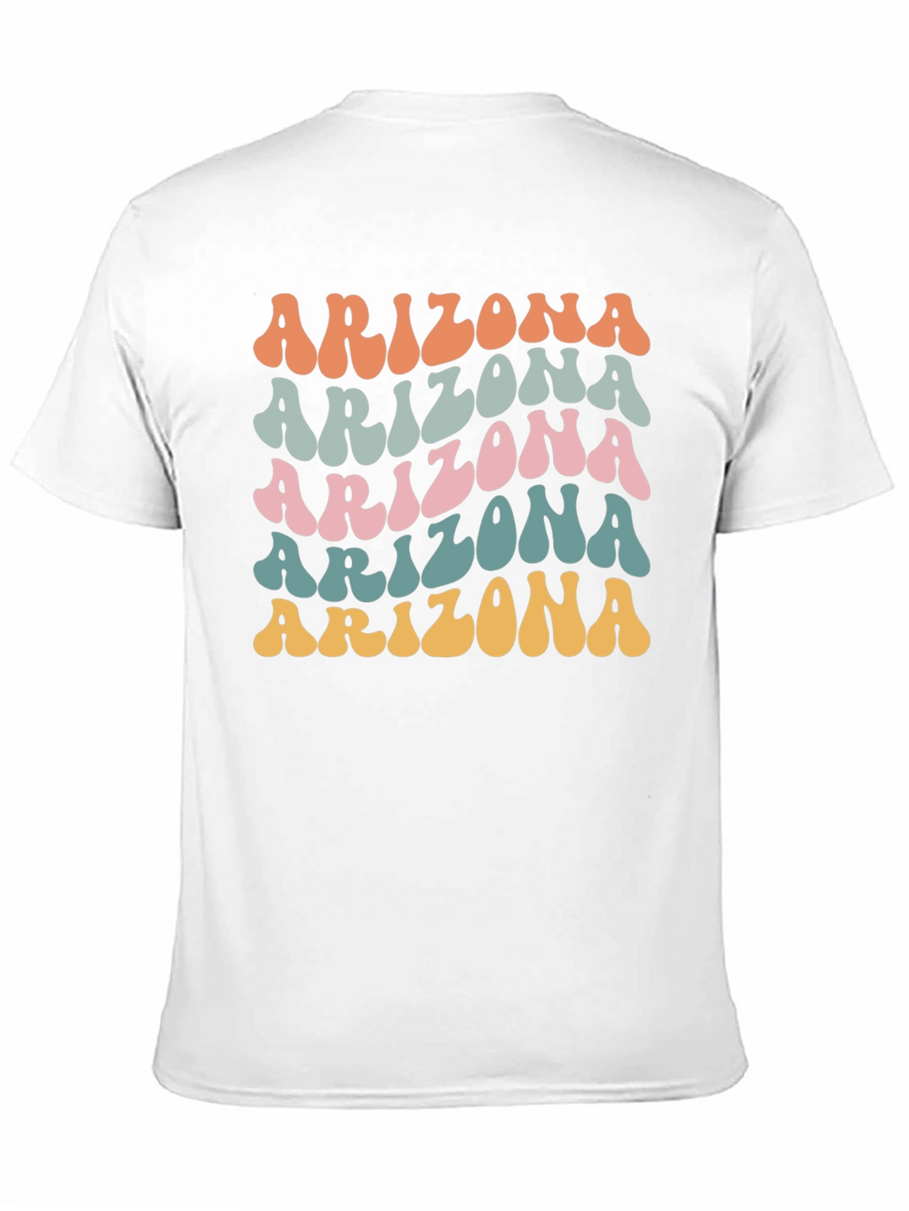 Arizona Retro Style Graphic Tee - Black