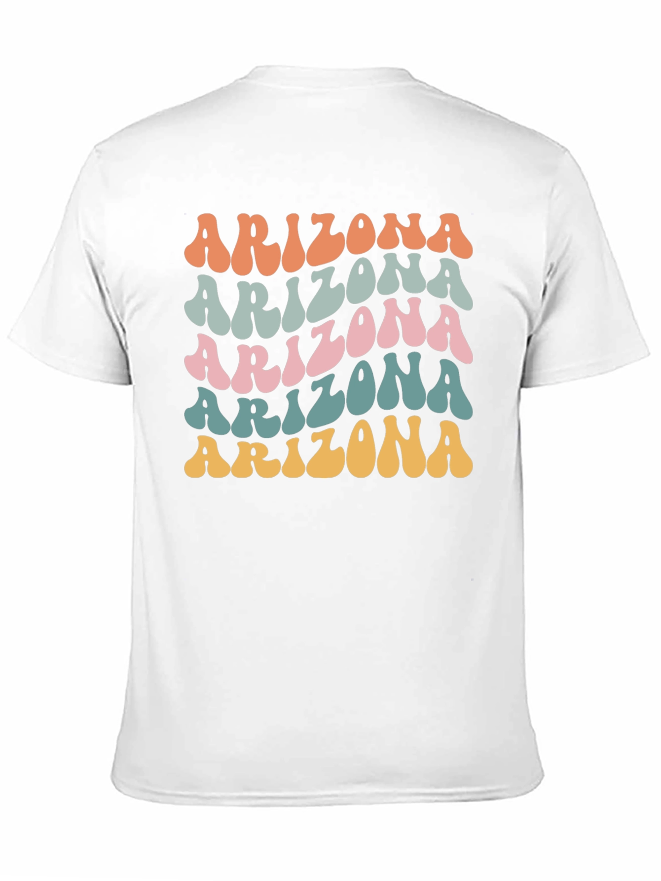 Arizona Retro Style Graphic Tee - Black
