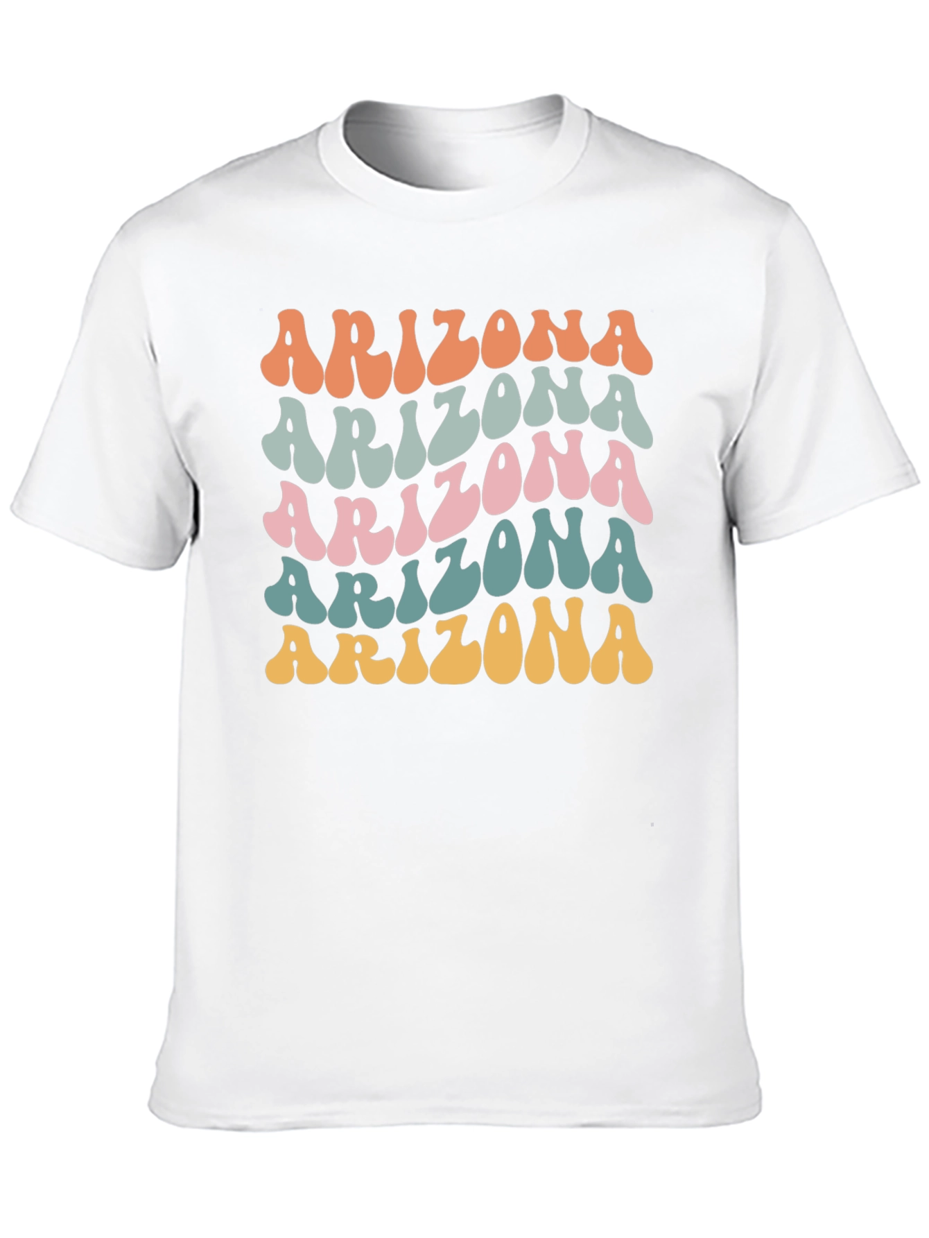 Arizona Retro Style Graphic Tee - Black