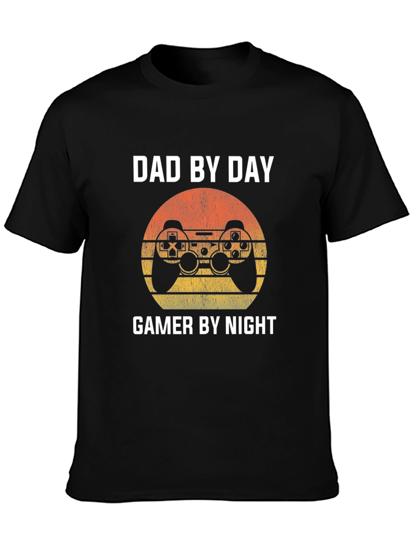 Dad By Day Gamer By Night Graphic Tee