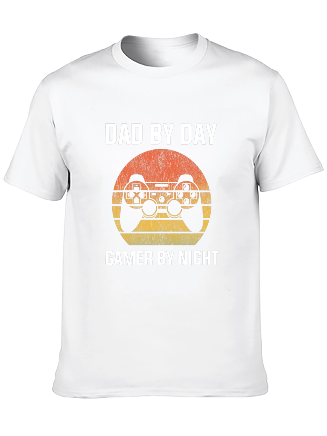 Dad By Day Gamer By Night Graphic Tee