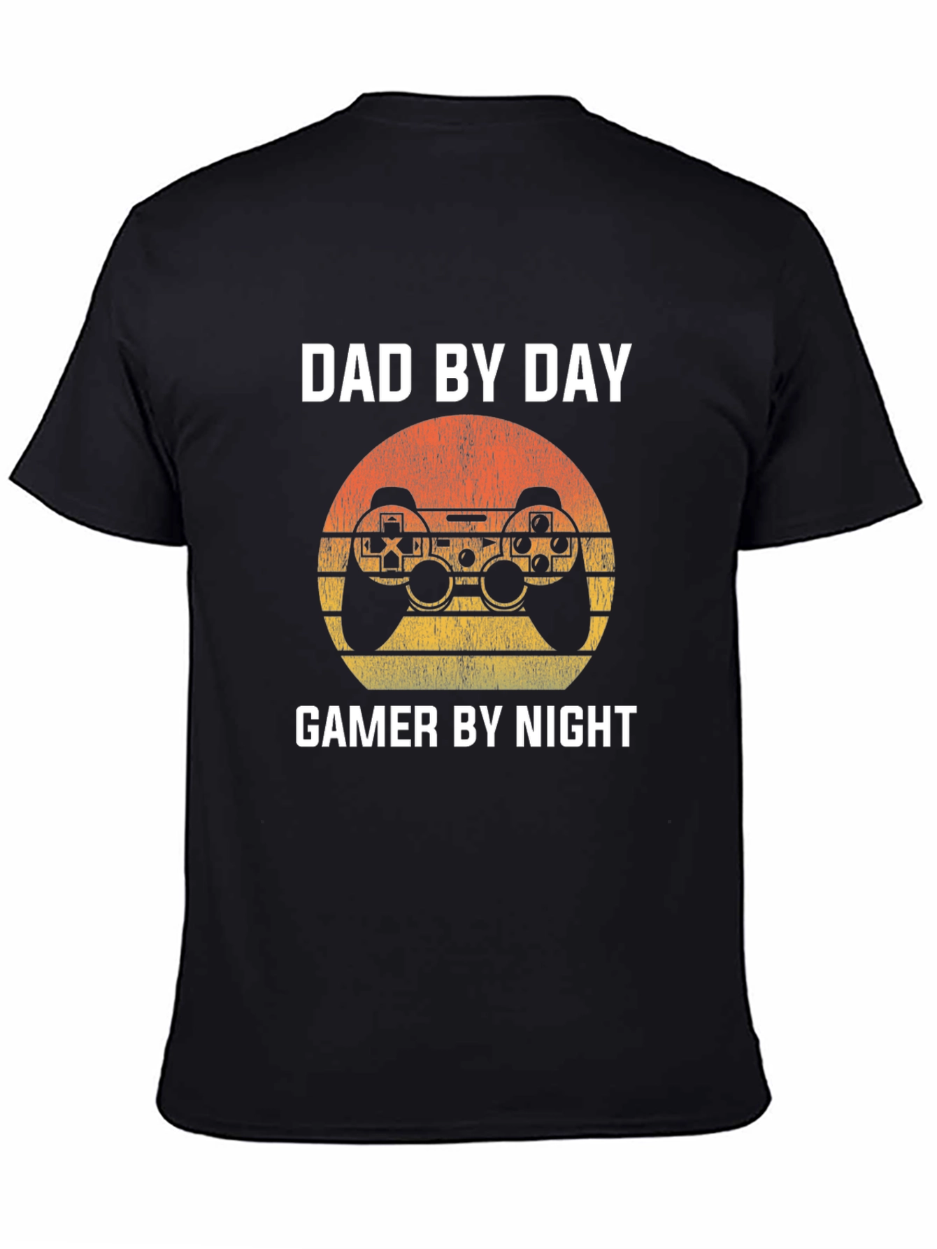 Dad By Day Gamer By Night Graphic Tee
